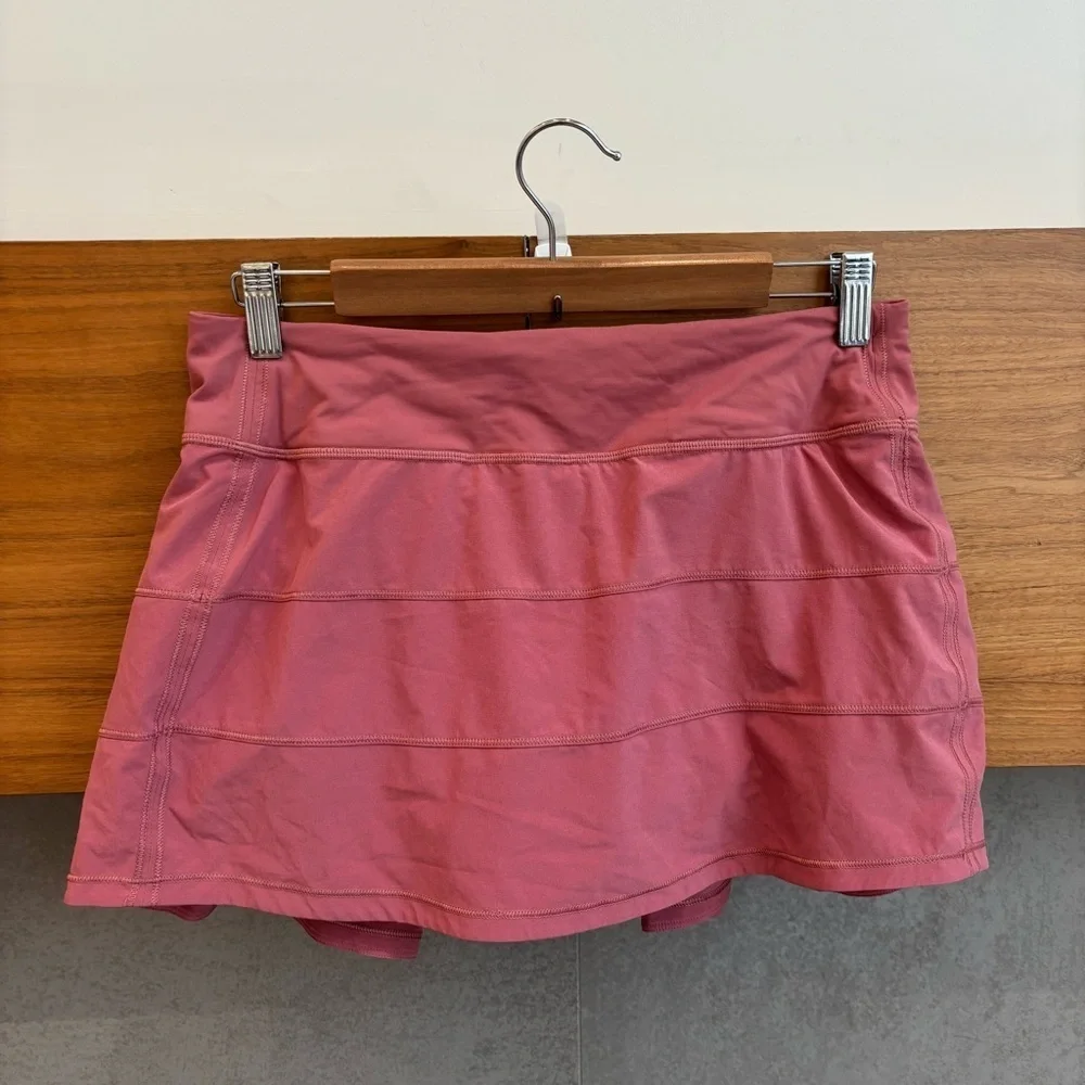 Lululemon Pace Rival Mid-Rise Skirt Brier Rose, Size 8
